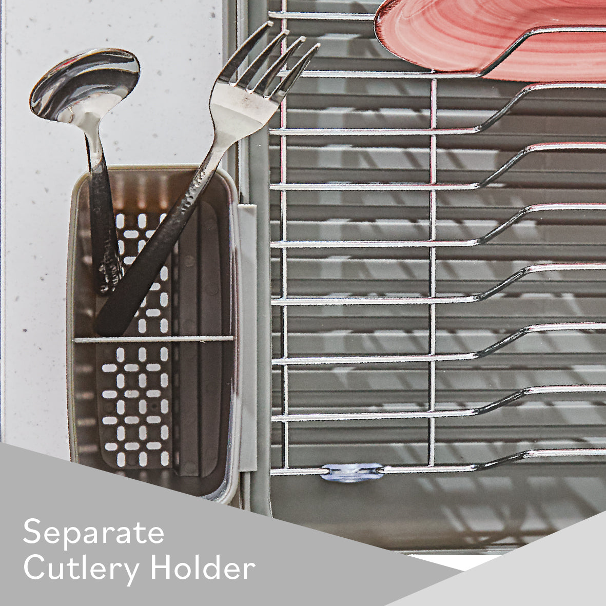Dish Drainer - Grey