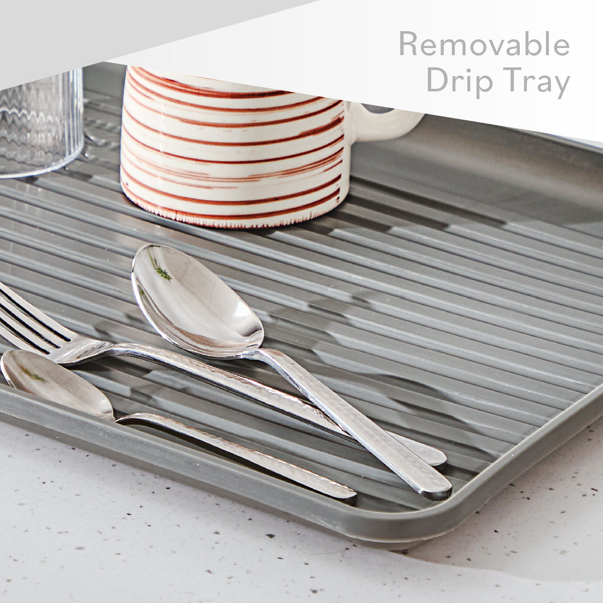 Dish Drainer - Grey