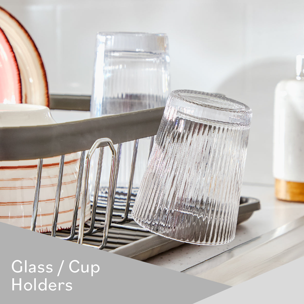 Dish Drainer - Grey