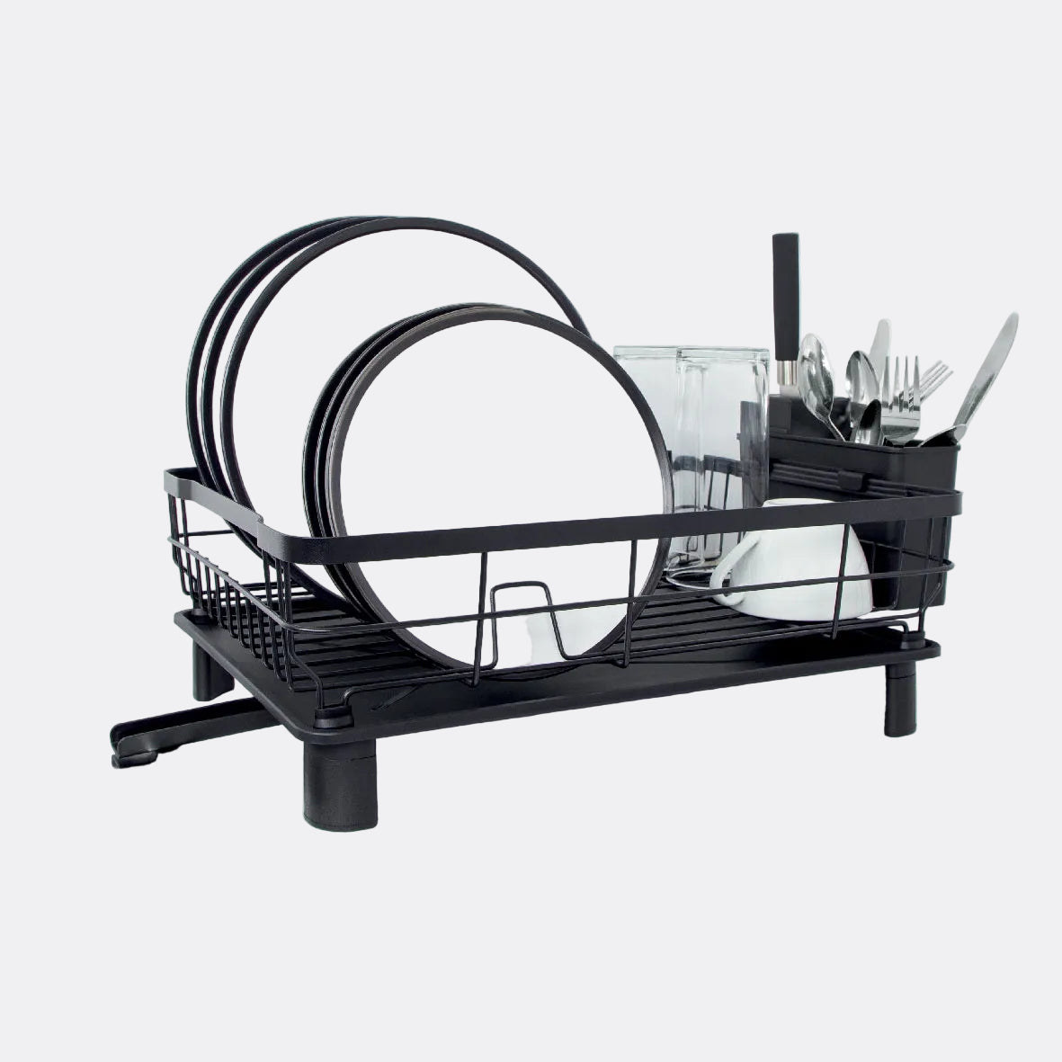 Dish Drainer Rack - Black