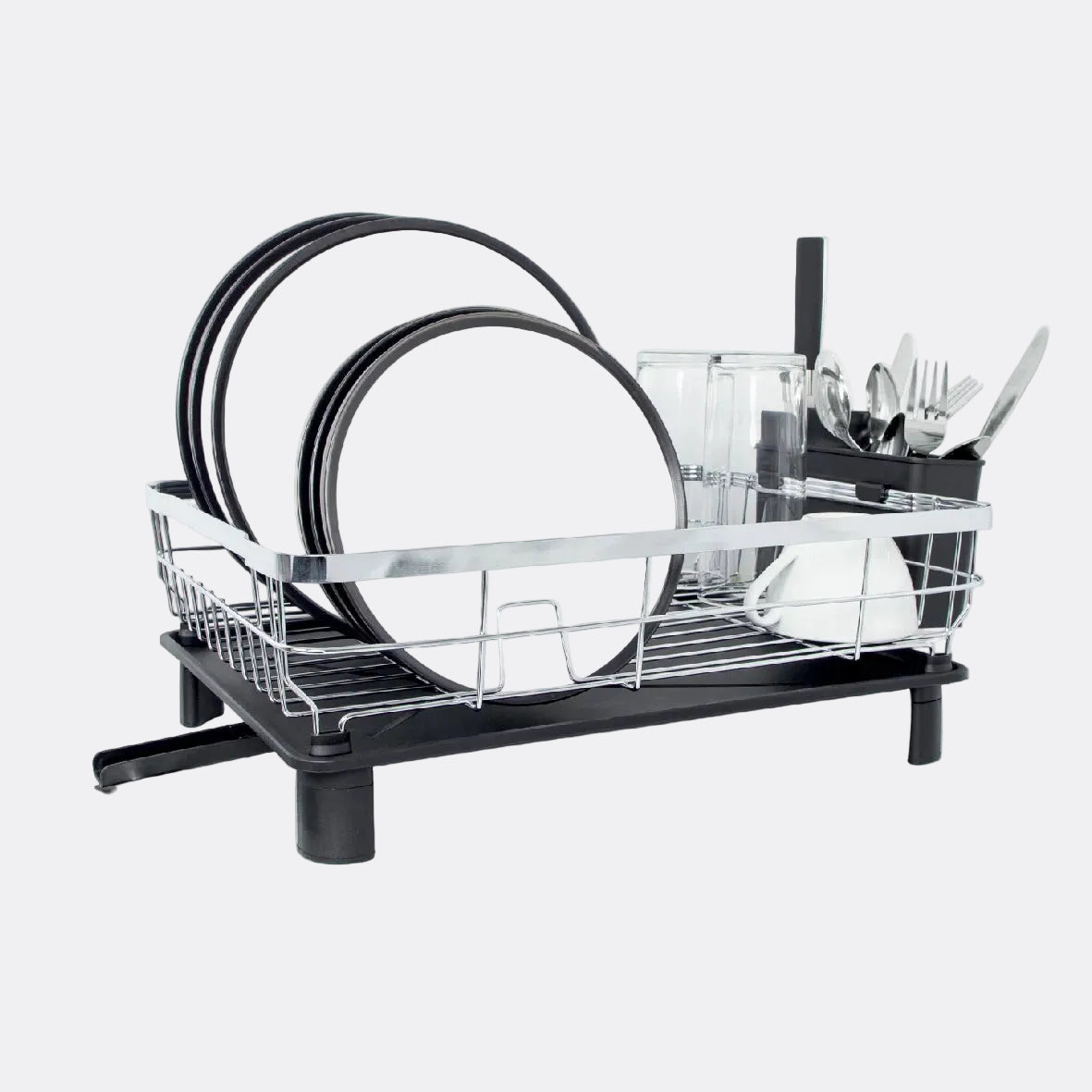 Dish Drainer Rack - Grey