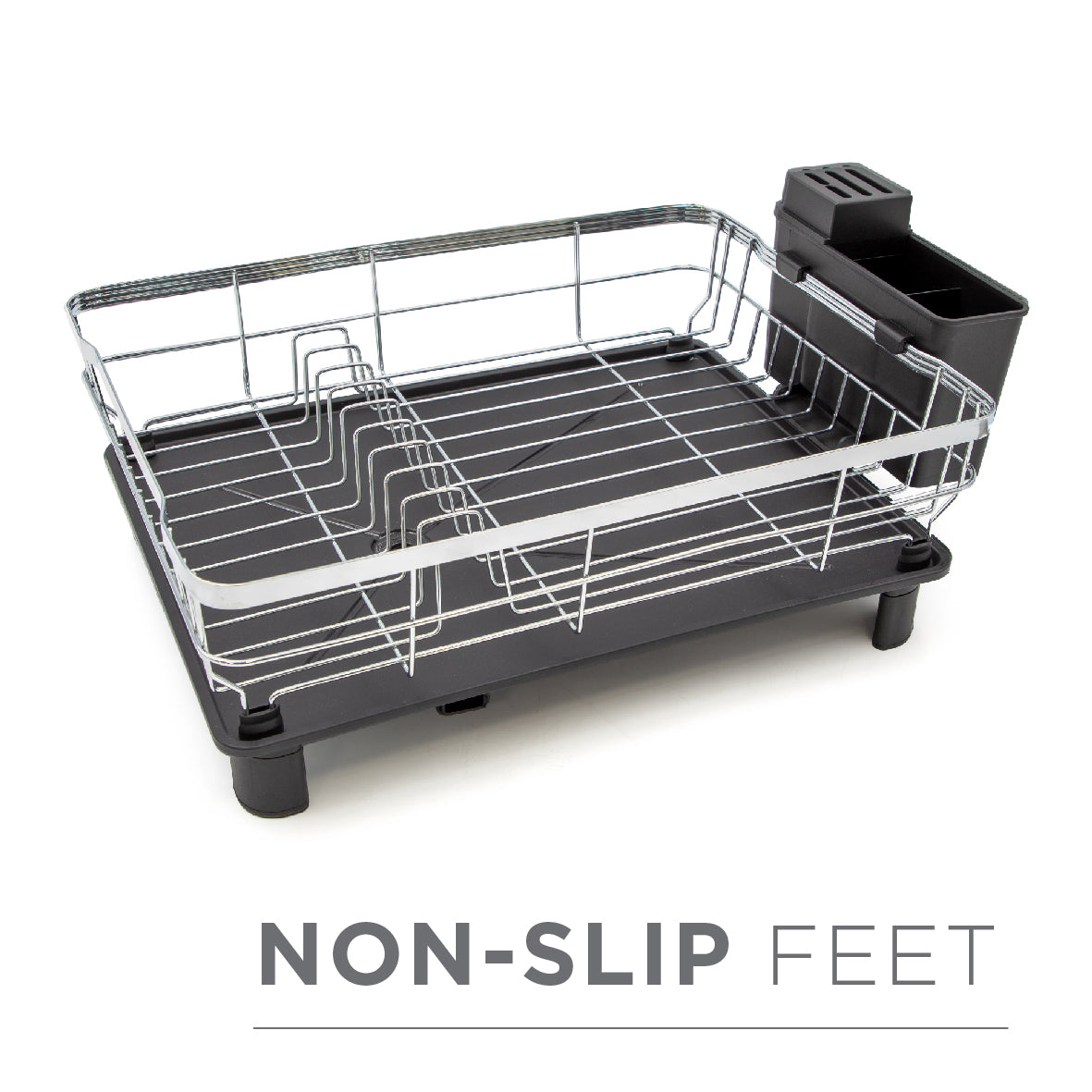 Dish Drainer Rack - Grey