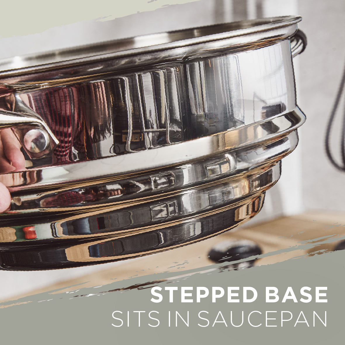 Stainless Steel Necessities Food Steamer