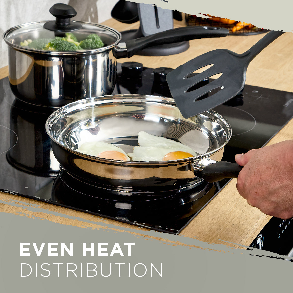 Stainless Steel Necessities 24cm Frying Pan