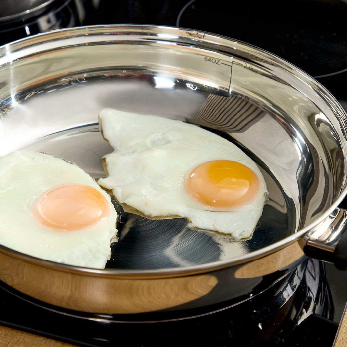 Stainless Steel Necessities 24cm Frying Pan