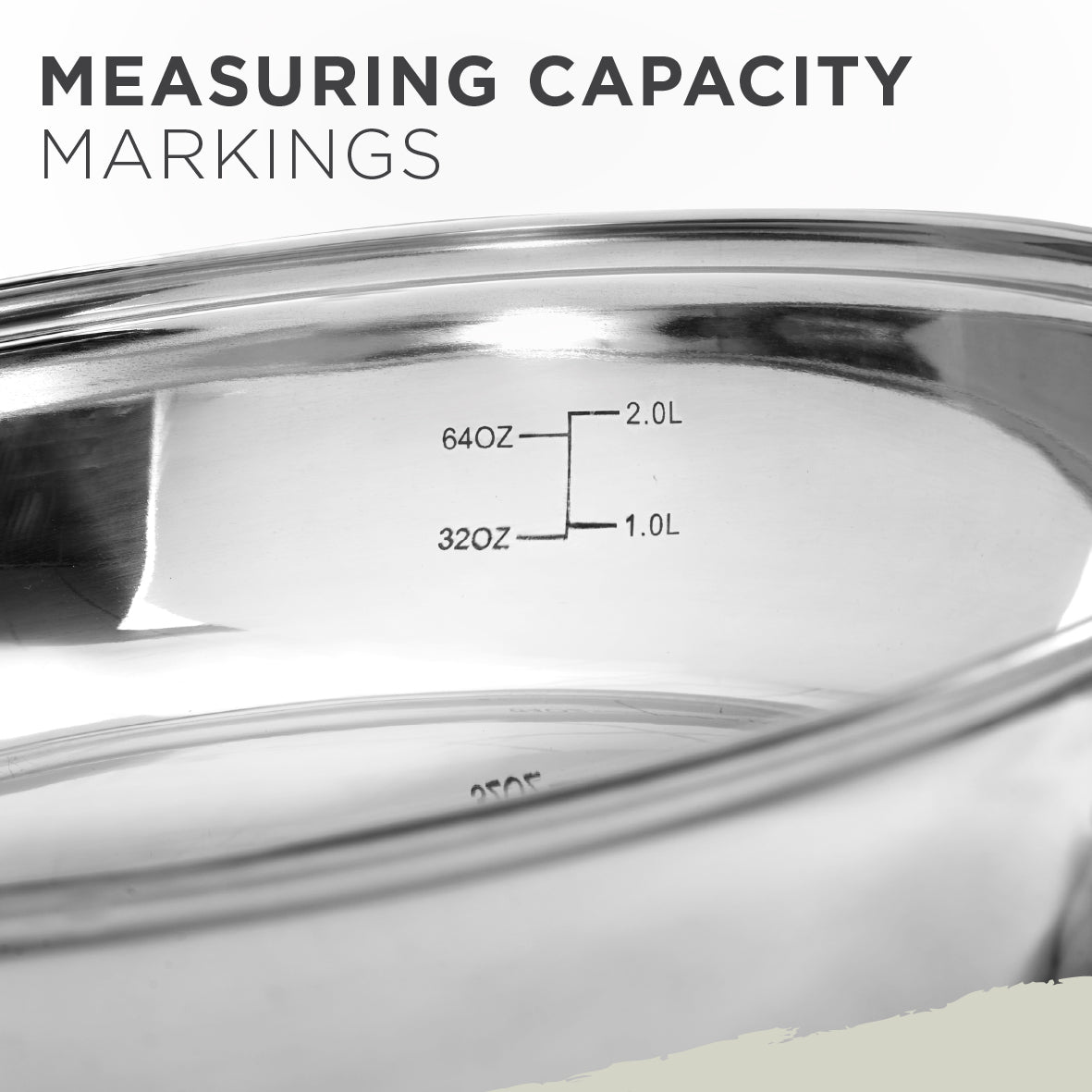 Stainless Steel Necessities 28cm Frying Pan