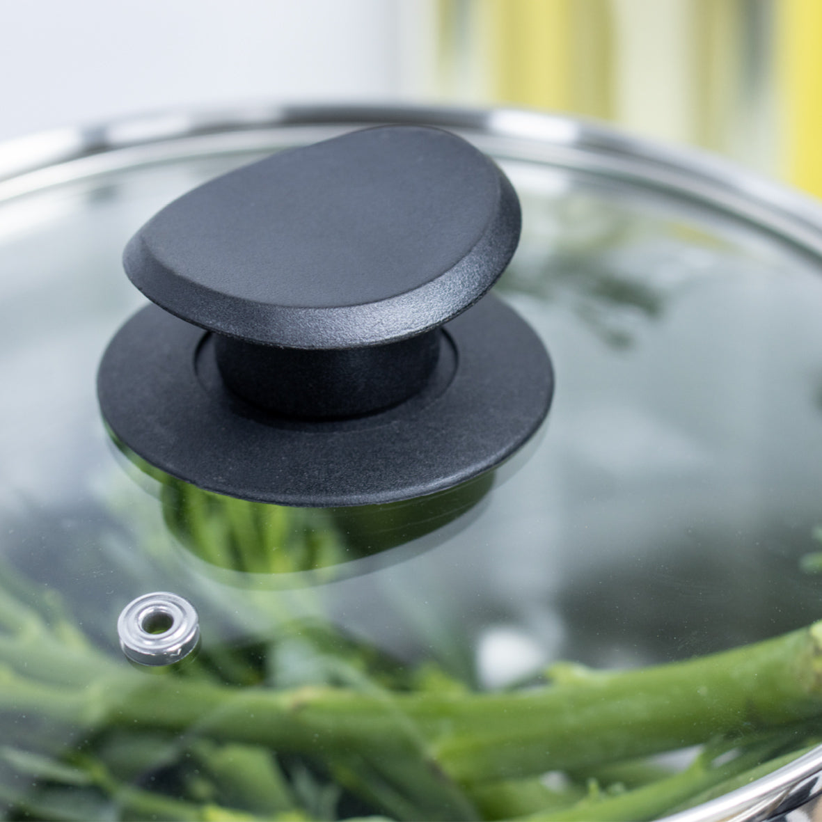 Stainless Steel Necessities 18cm Saucepan with Lid