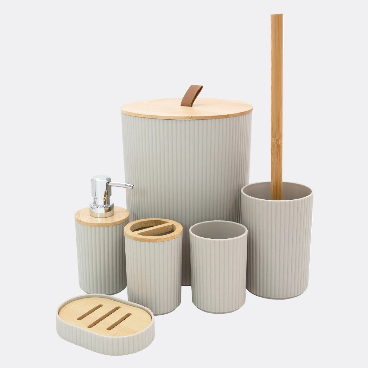 6pc Bathroom Accessory Set
