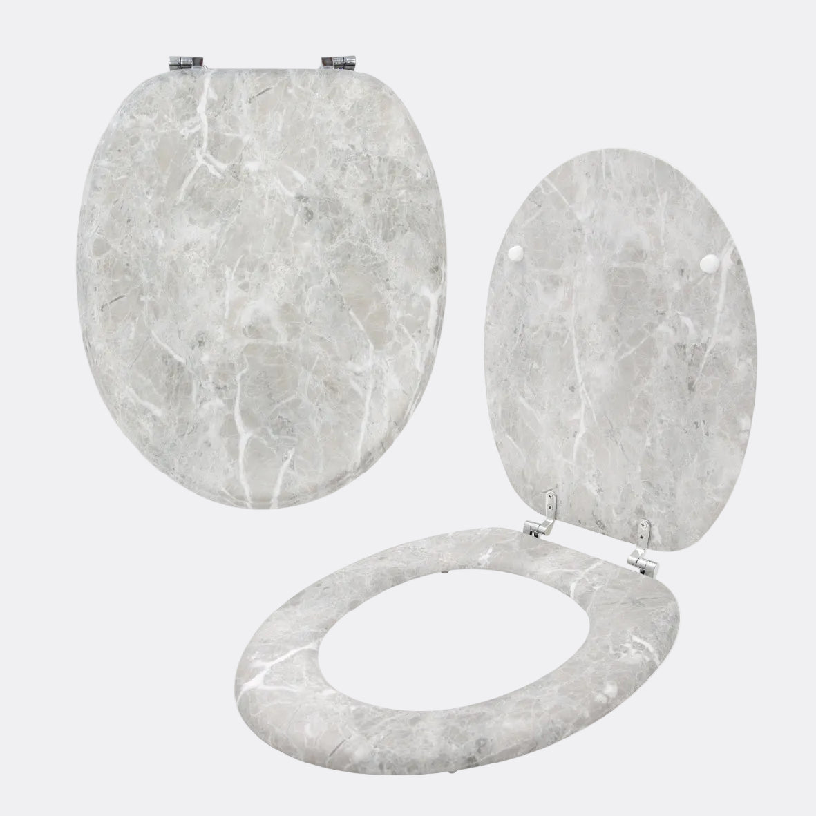 Marble Effect Toilet Seat
