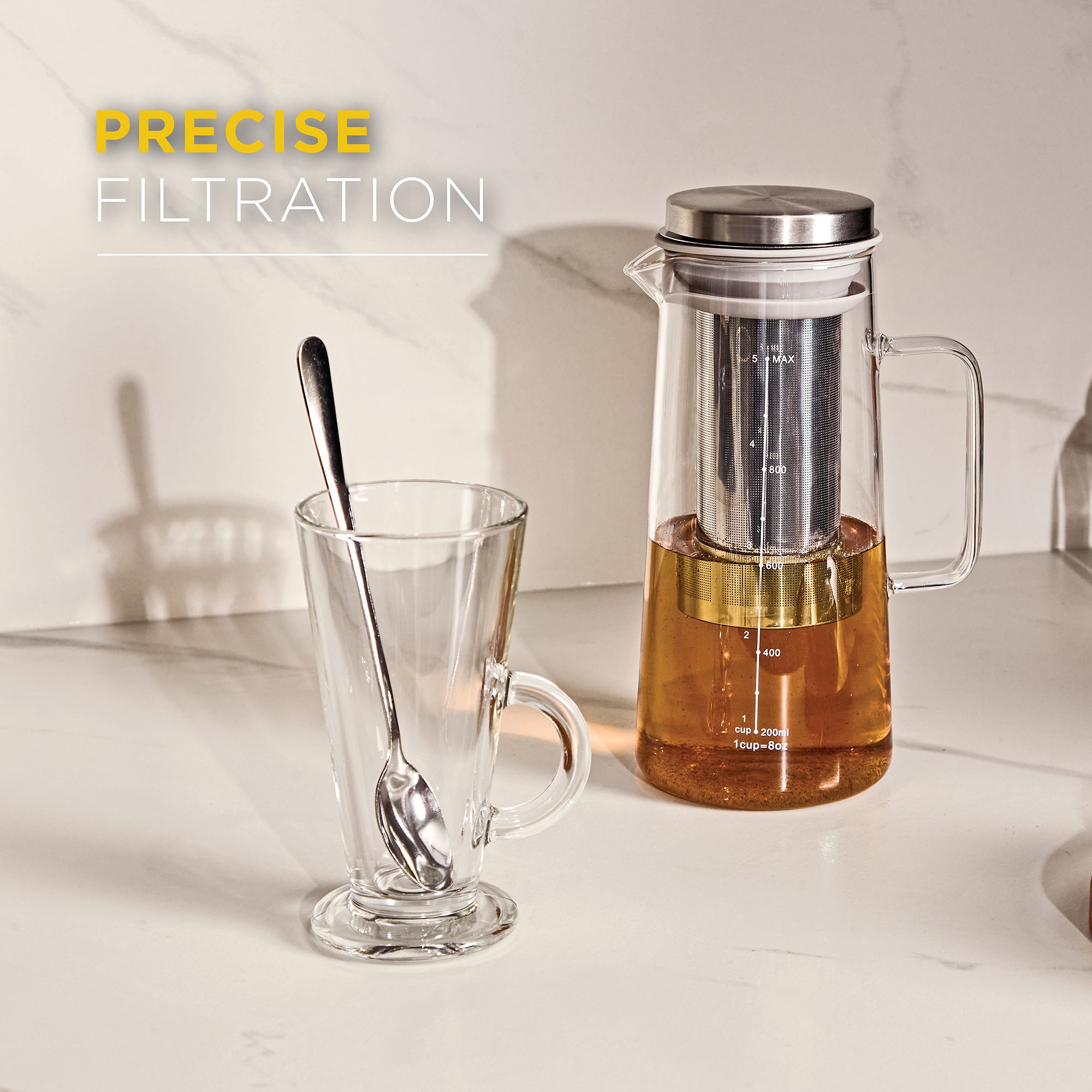 1000ml Double Wall Cold Brew Pitcher