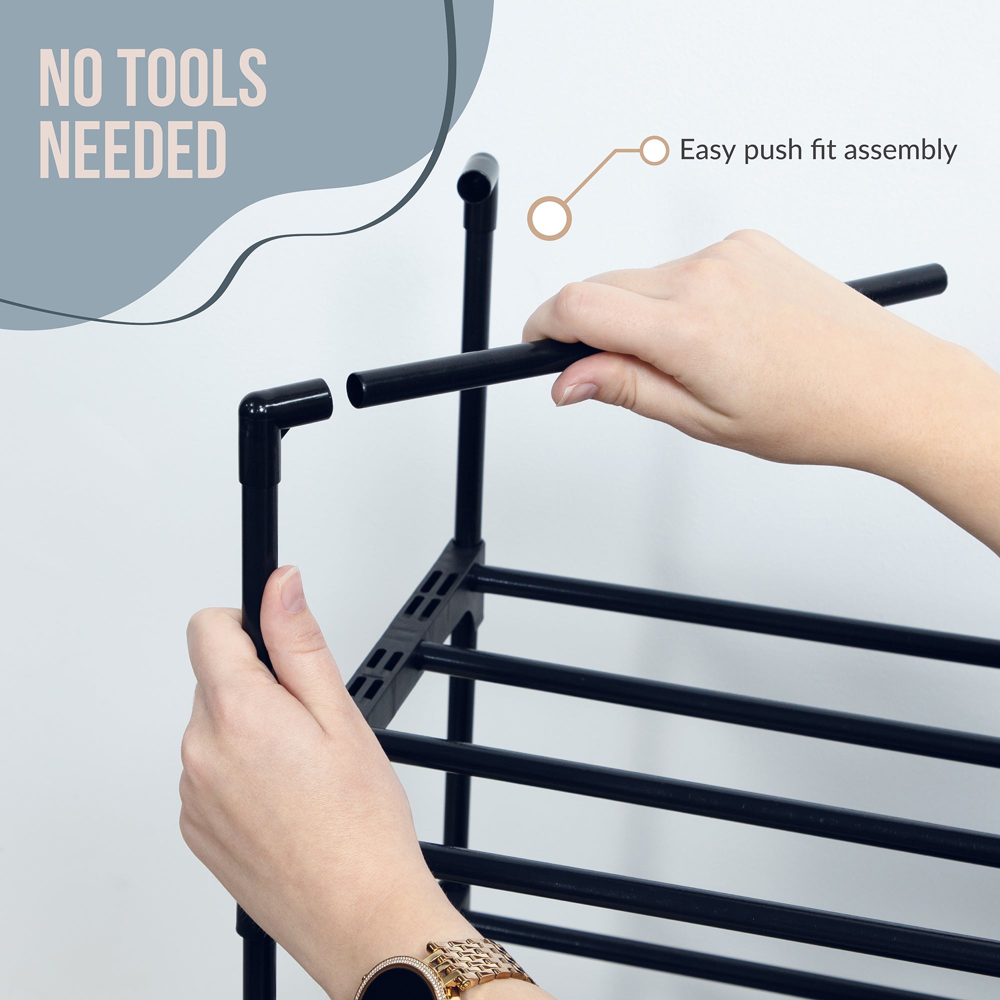 4-Tier Shoe Rack