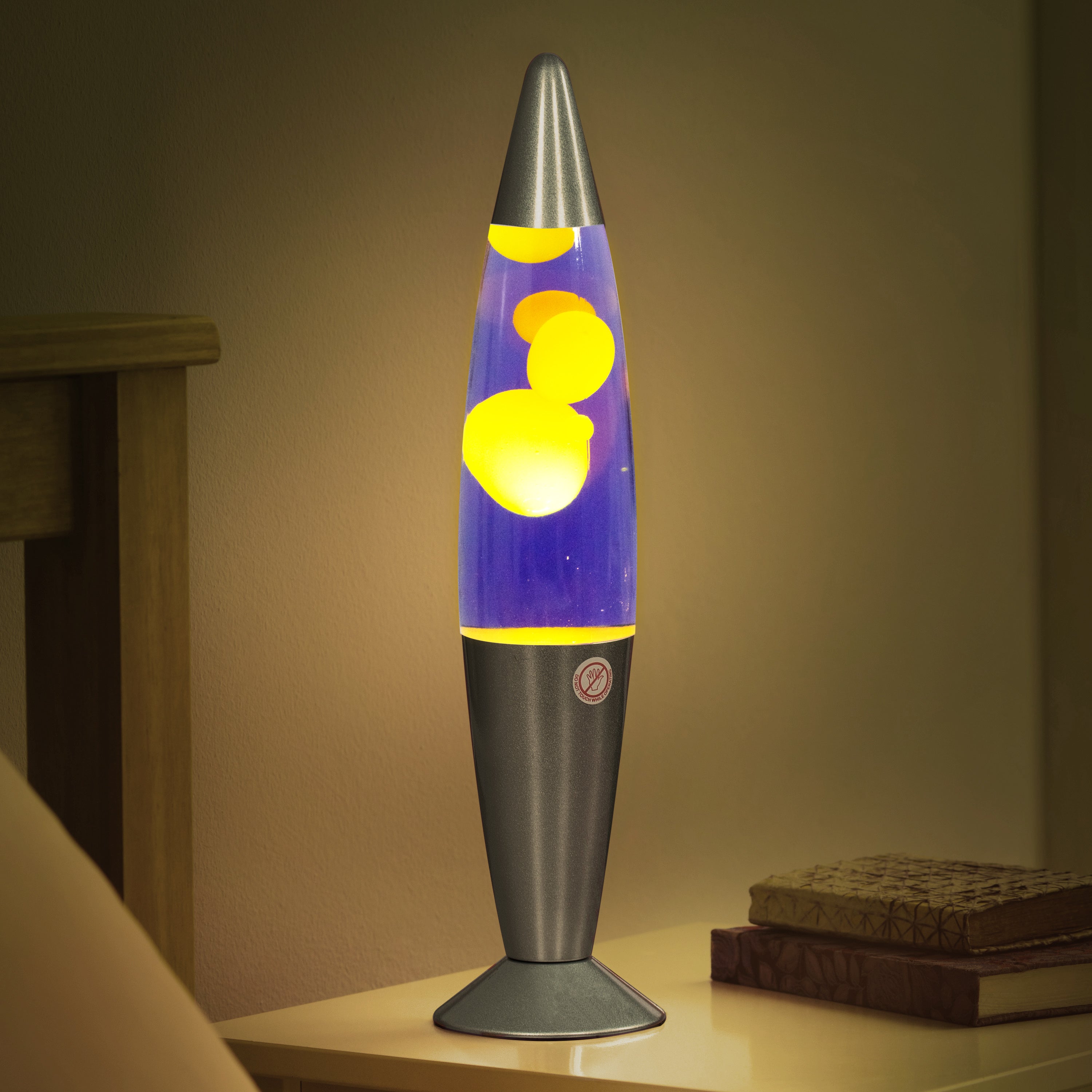40cm Purple & Yellow Lava Lamp