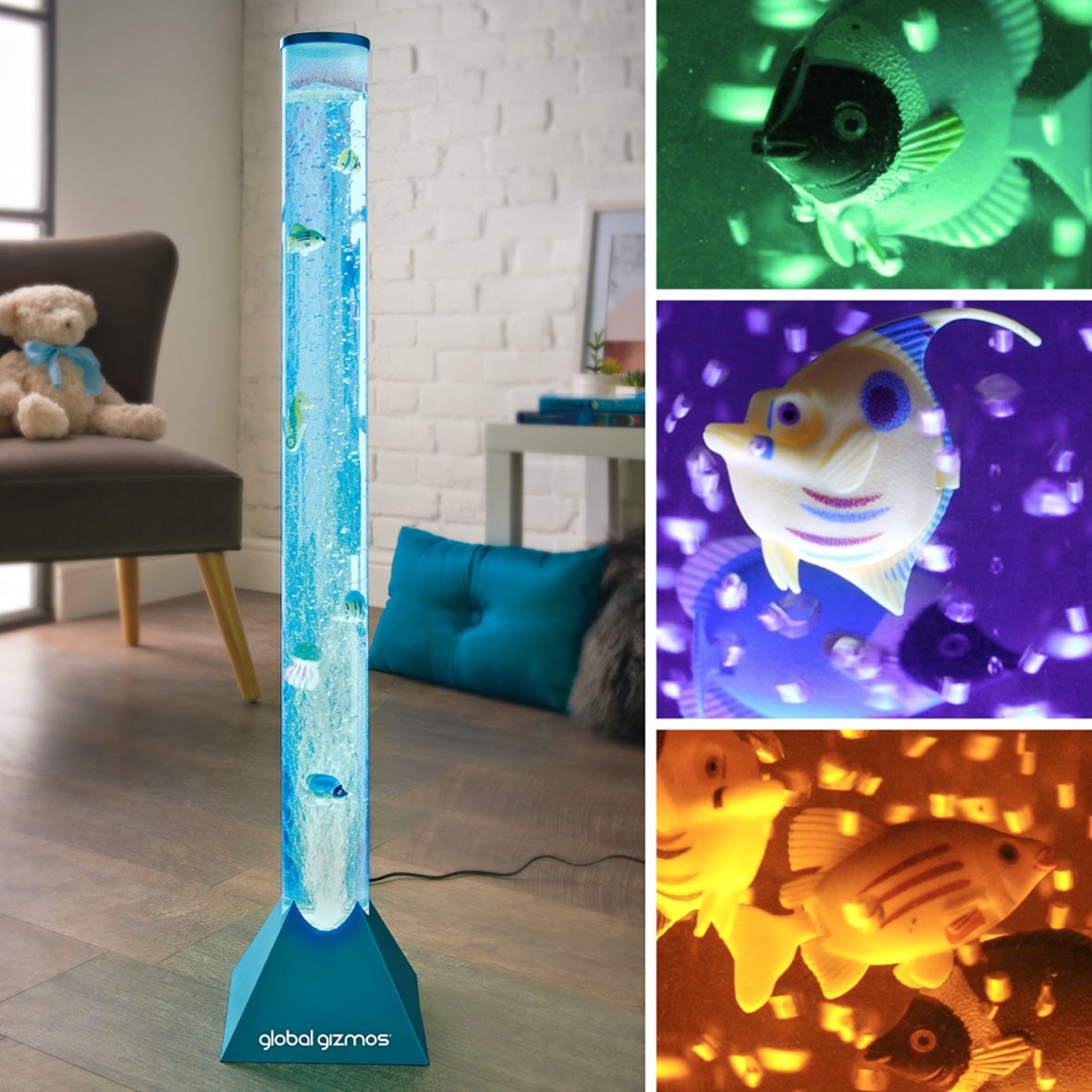 90cm Fish Bubble Lamp