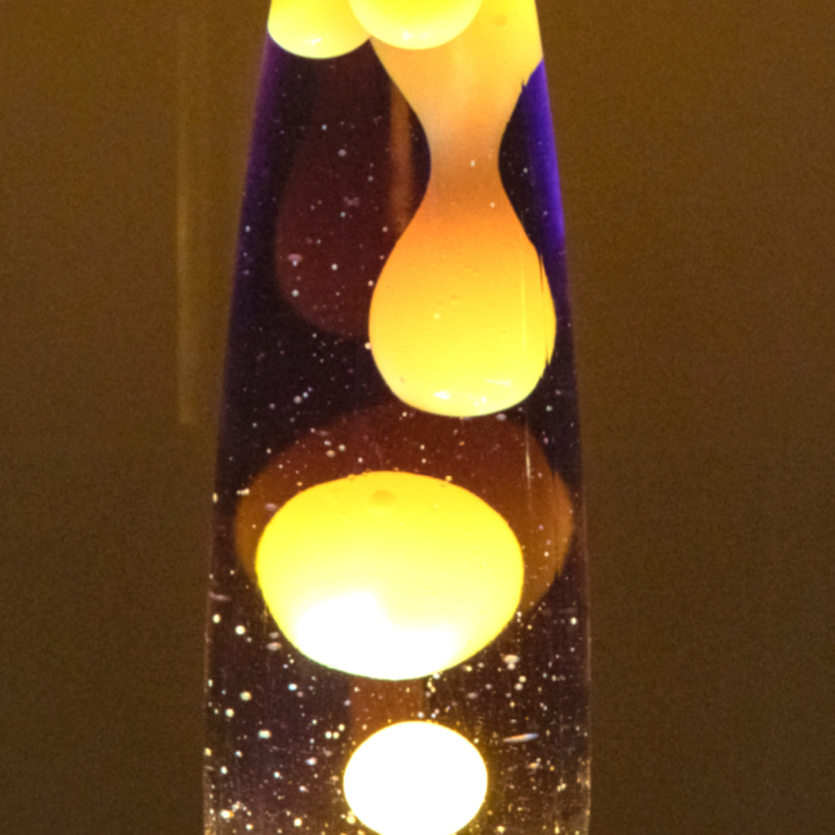40cm Purple & Yellow Lava Lamp