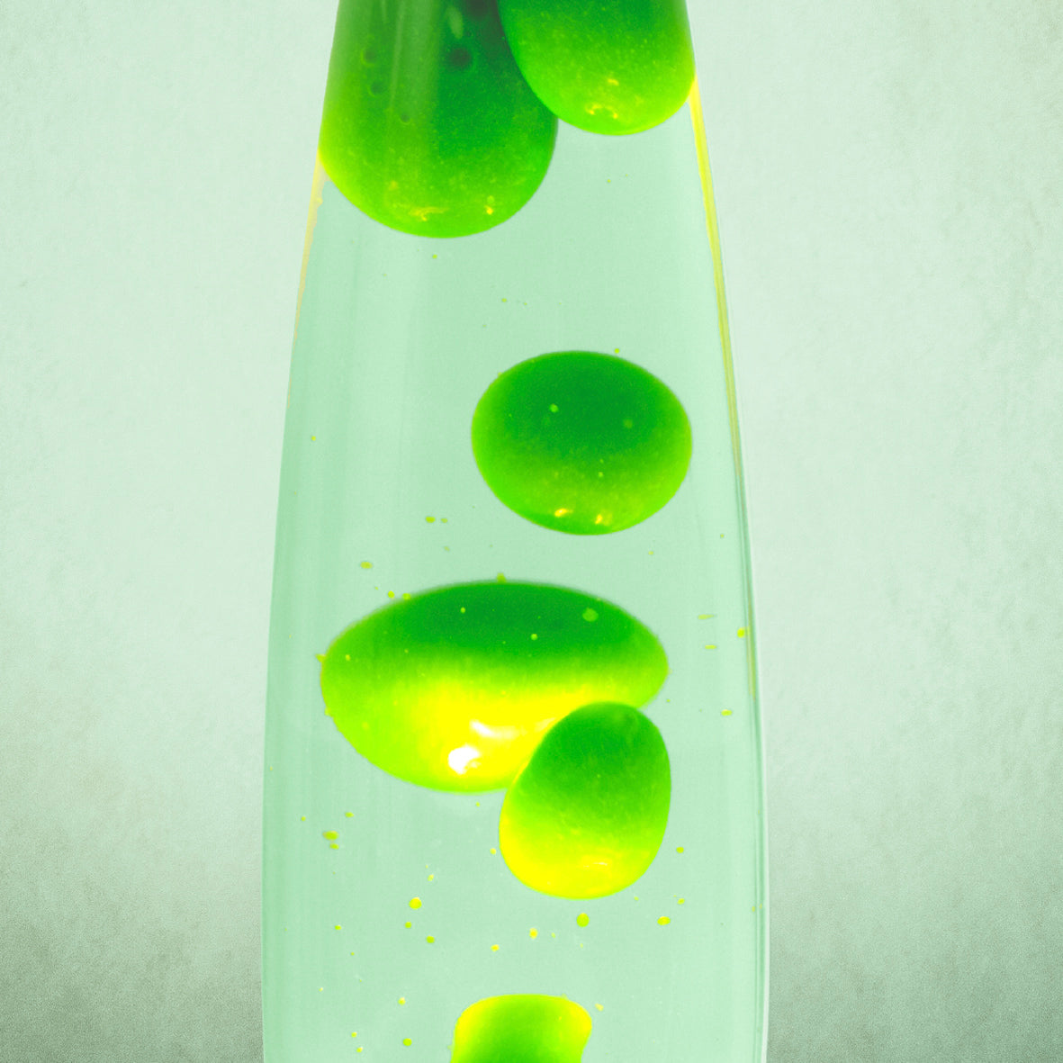 40cm Green & Black Lava Lamp