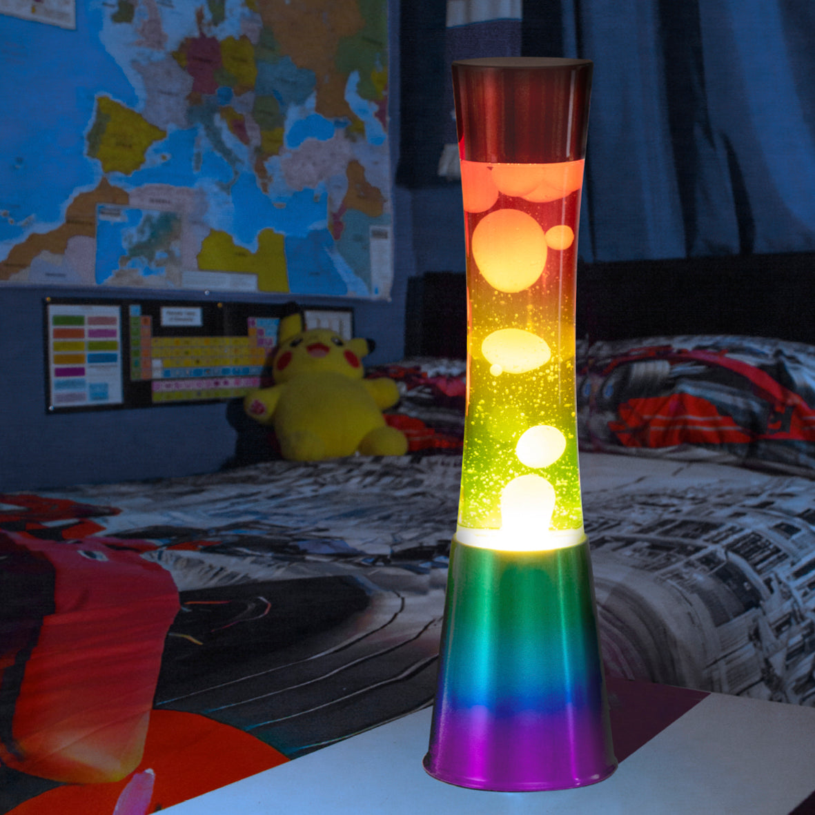 40cm Rainbow Lava Lamp