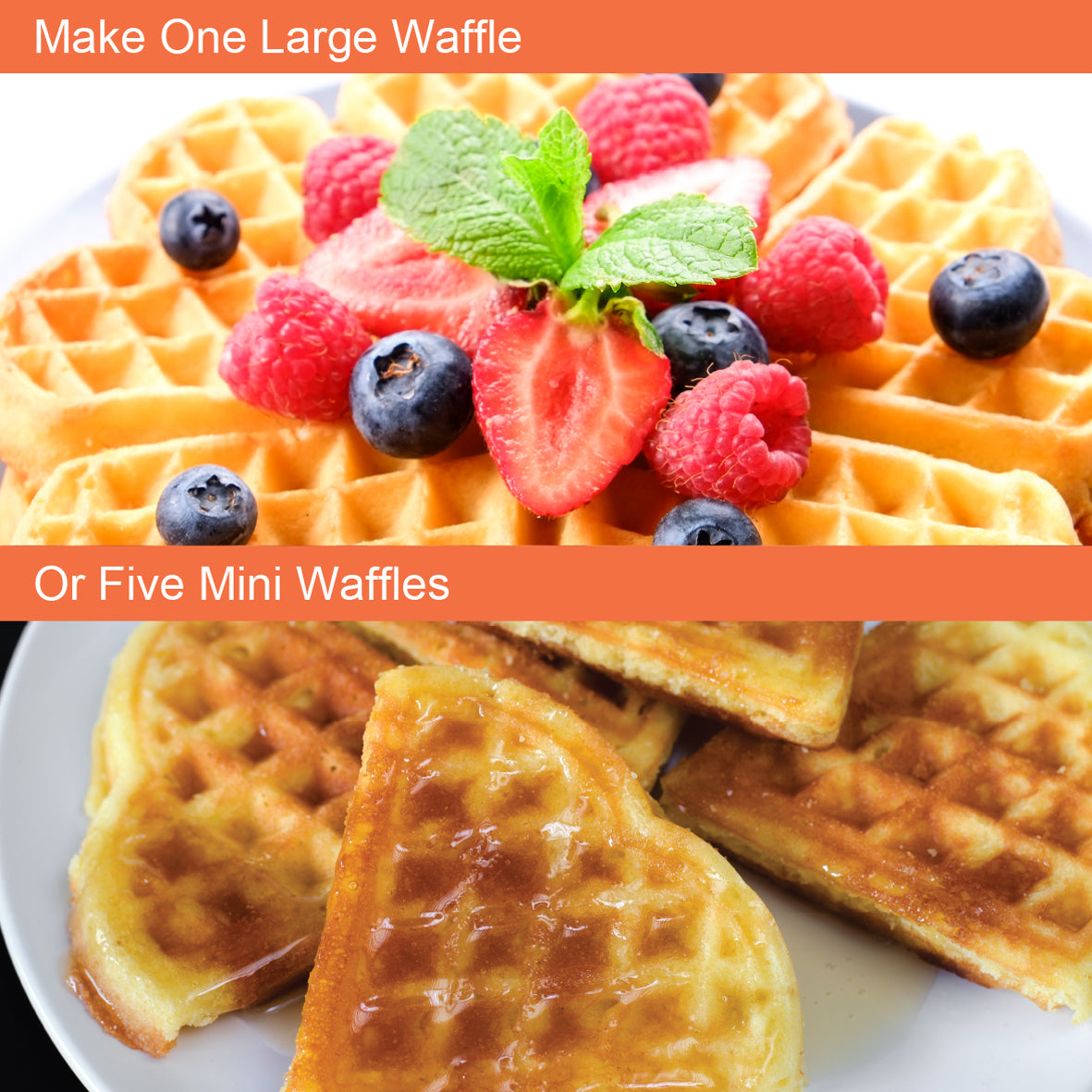 Heart Shaped Waffle Maker