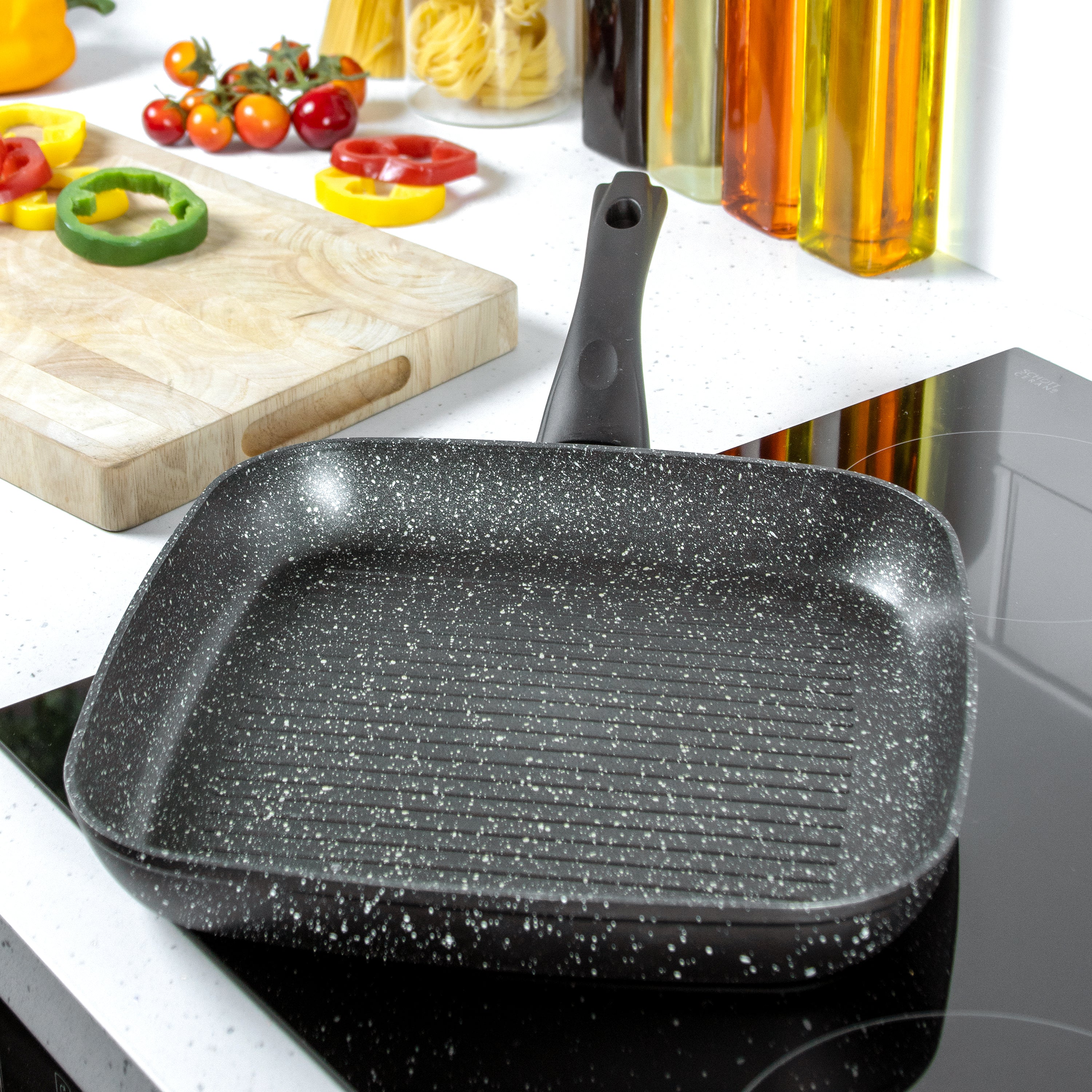 Classic 8-Piece Black Non Stick Pan Set