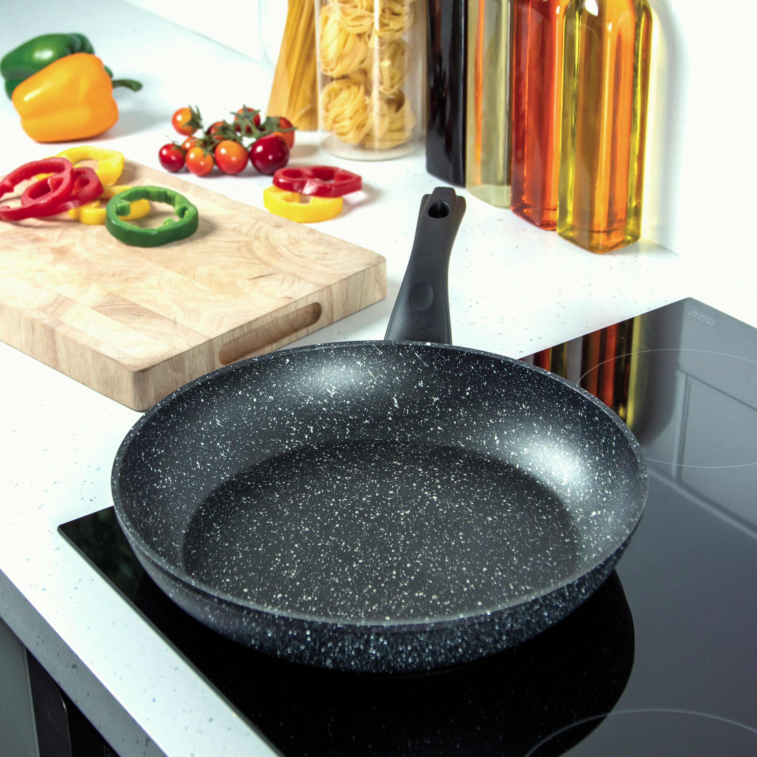 Classic 8-Piece Black Non Stick Pan Set
