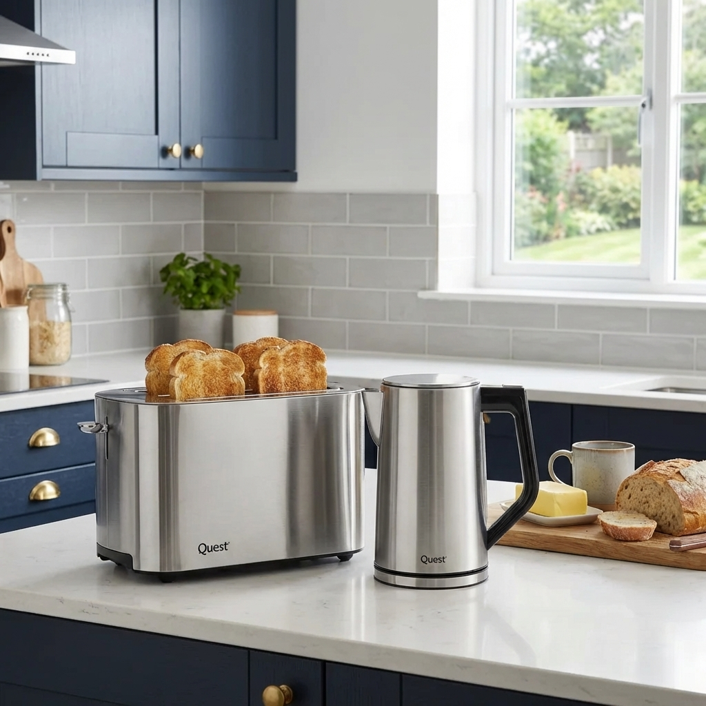 Digital Kettle & Toaster Set
