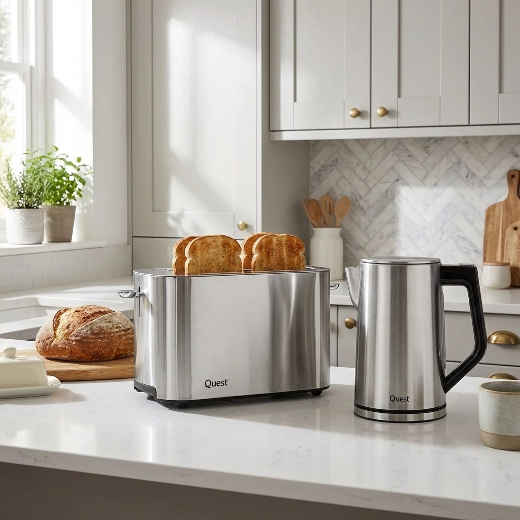 Digital Kettle & Toaster Set