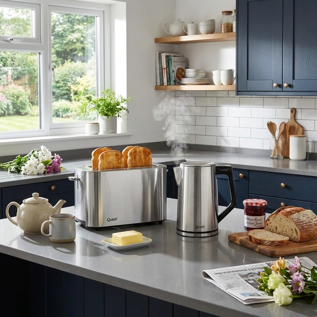 Digital Kettle & Toaster Set