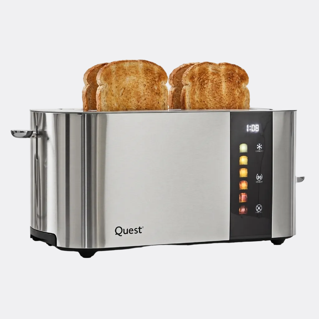 4 Slice Digital Toaster - Stainless Steel – Blackmoor Home