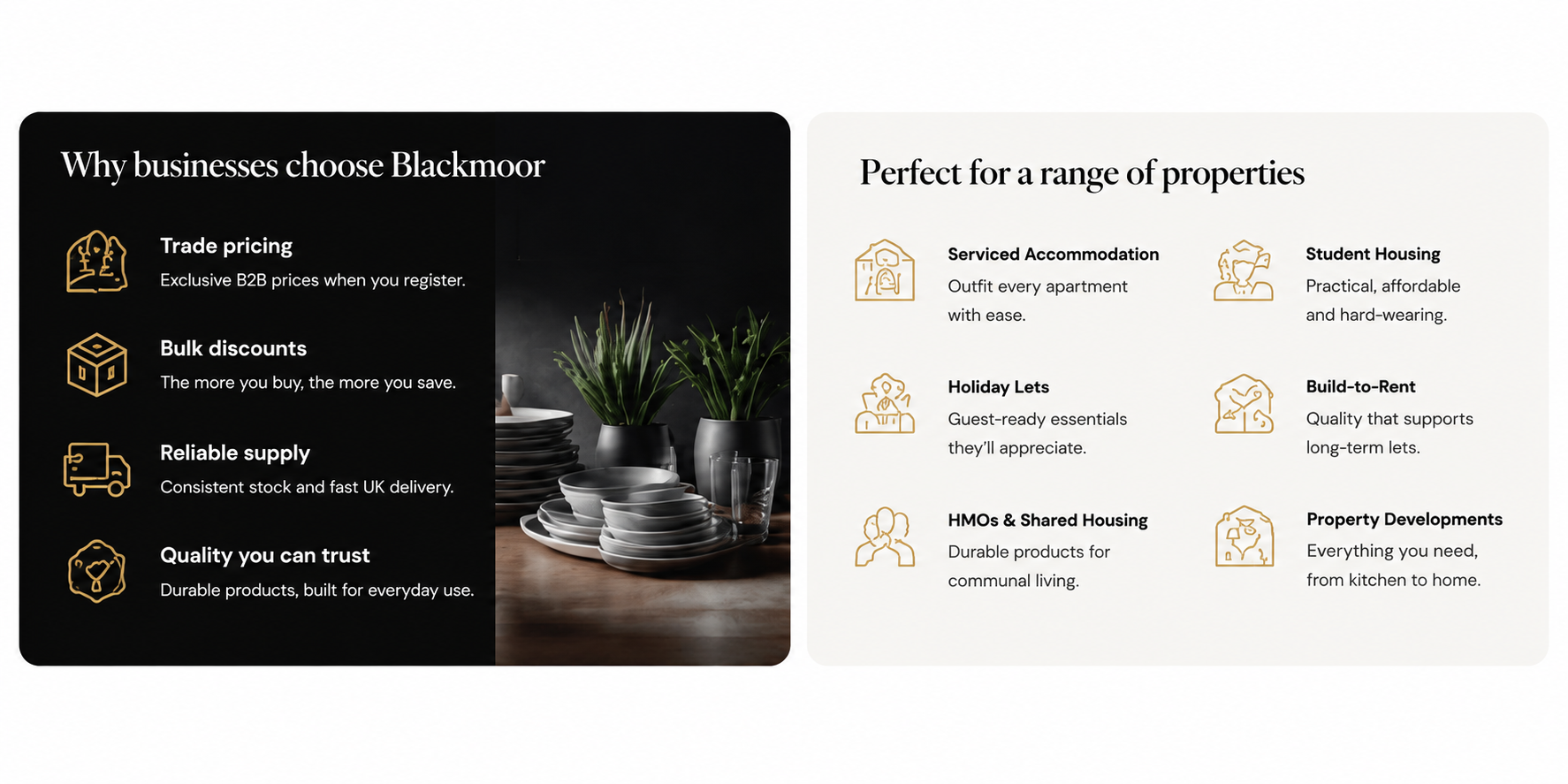 Why businesses choose Blackmoor