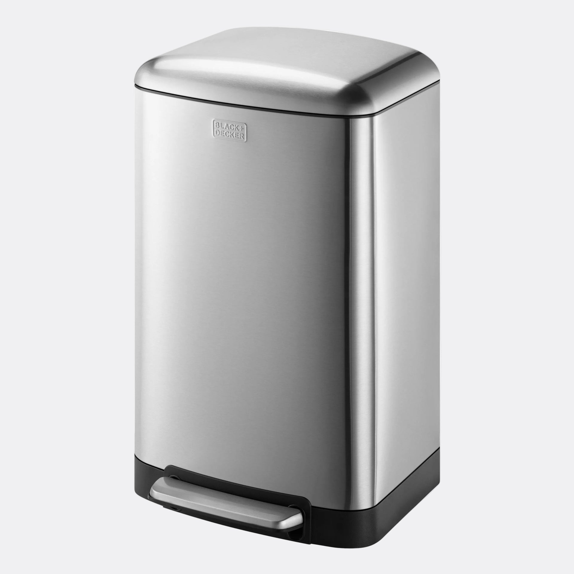 Stainless Steel Pedal Bin Soft Close Lid