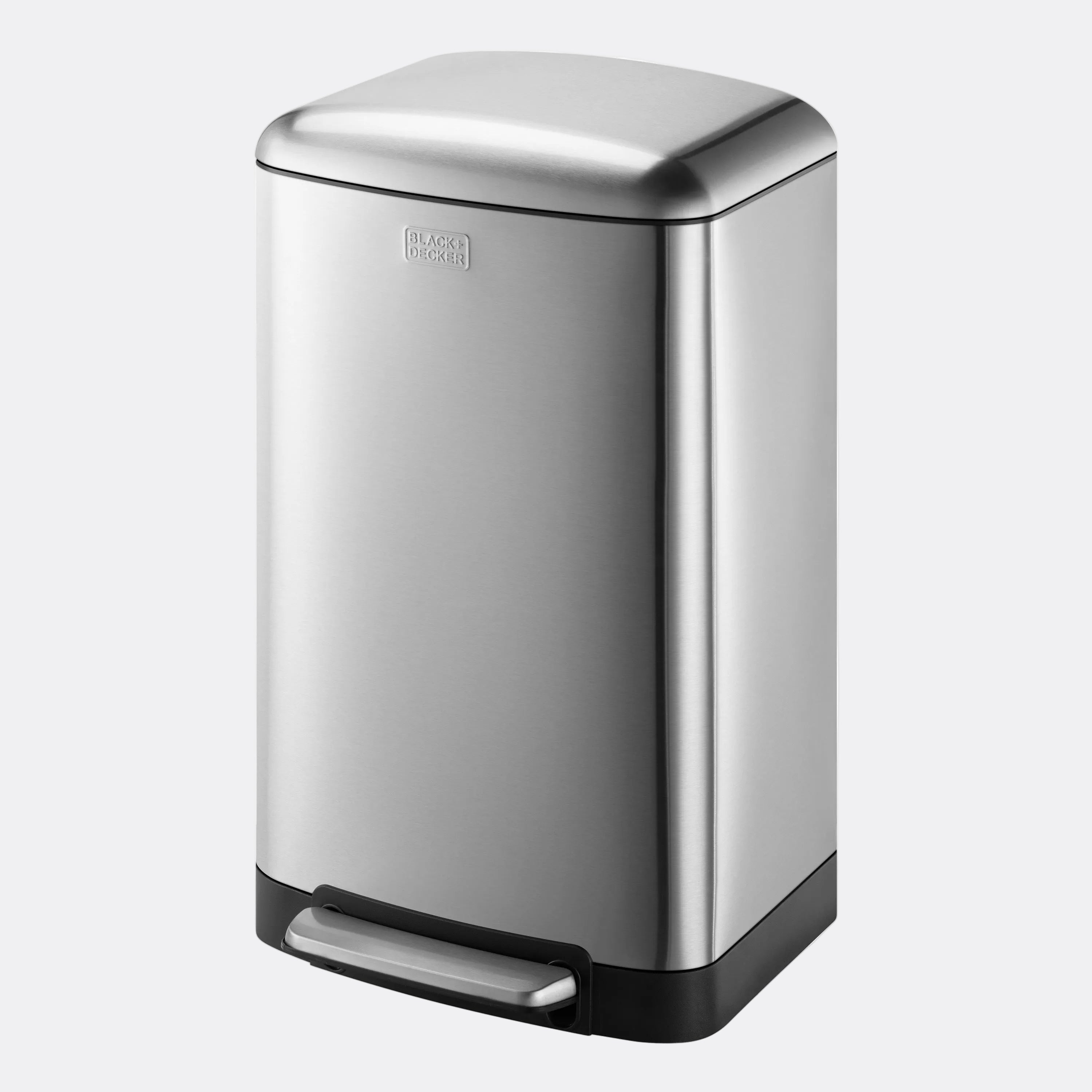 30L Stainless Steel Pedal Bin with Soft Close Lid