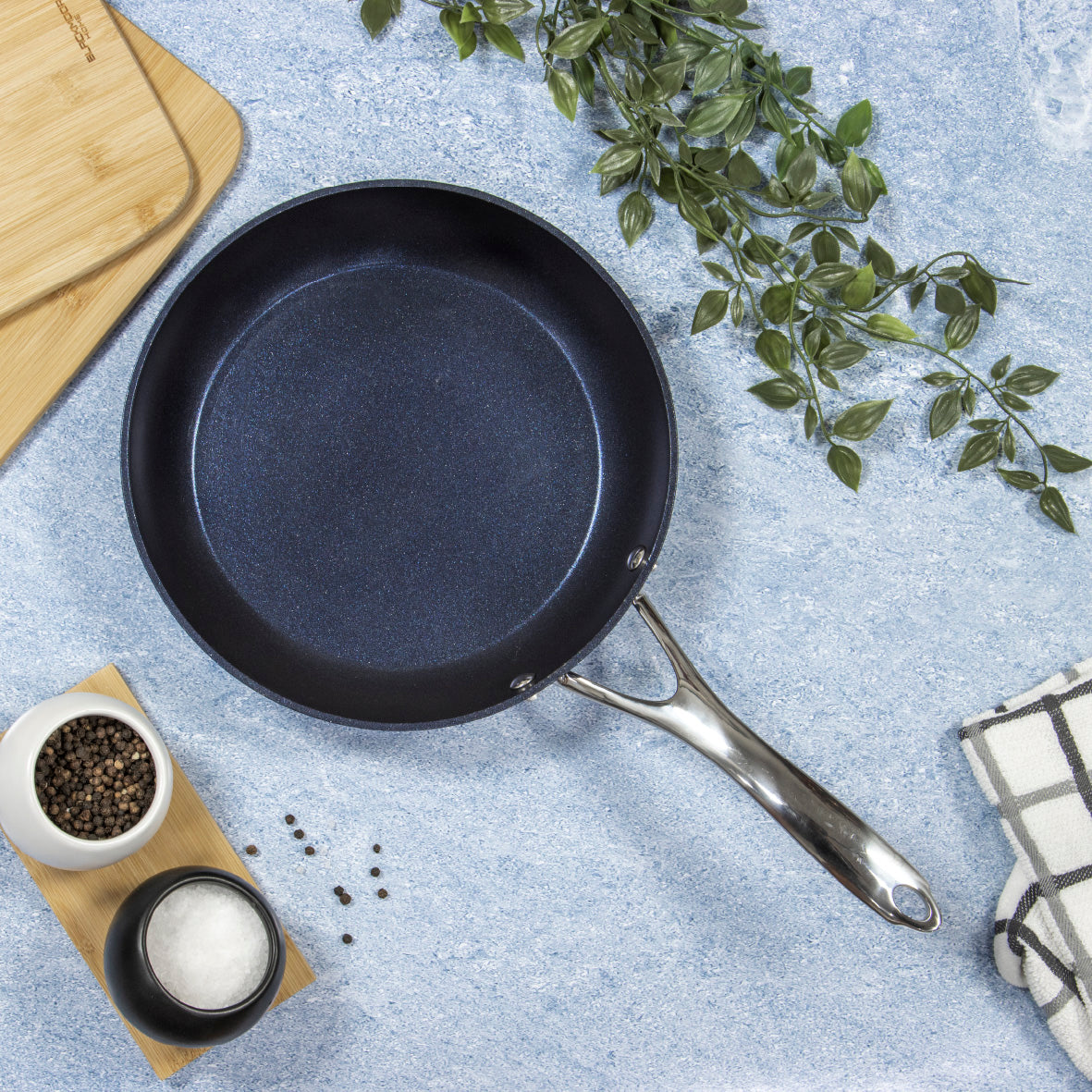 Blue Pro 26cm Non Stick Frying Pan
