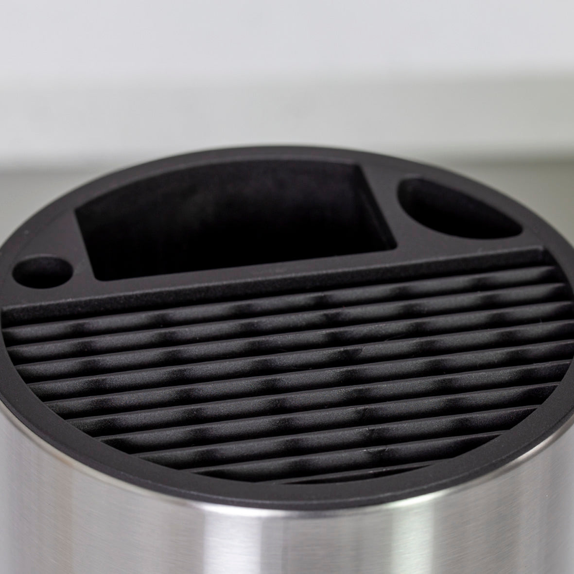 Stainless Steel Knife Block & Utensil Holder