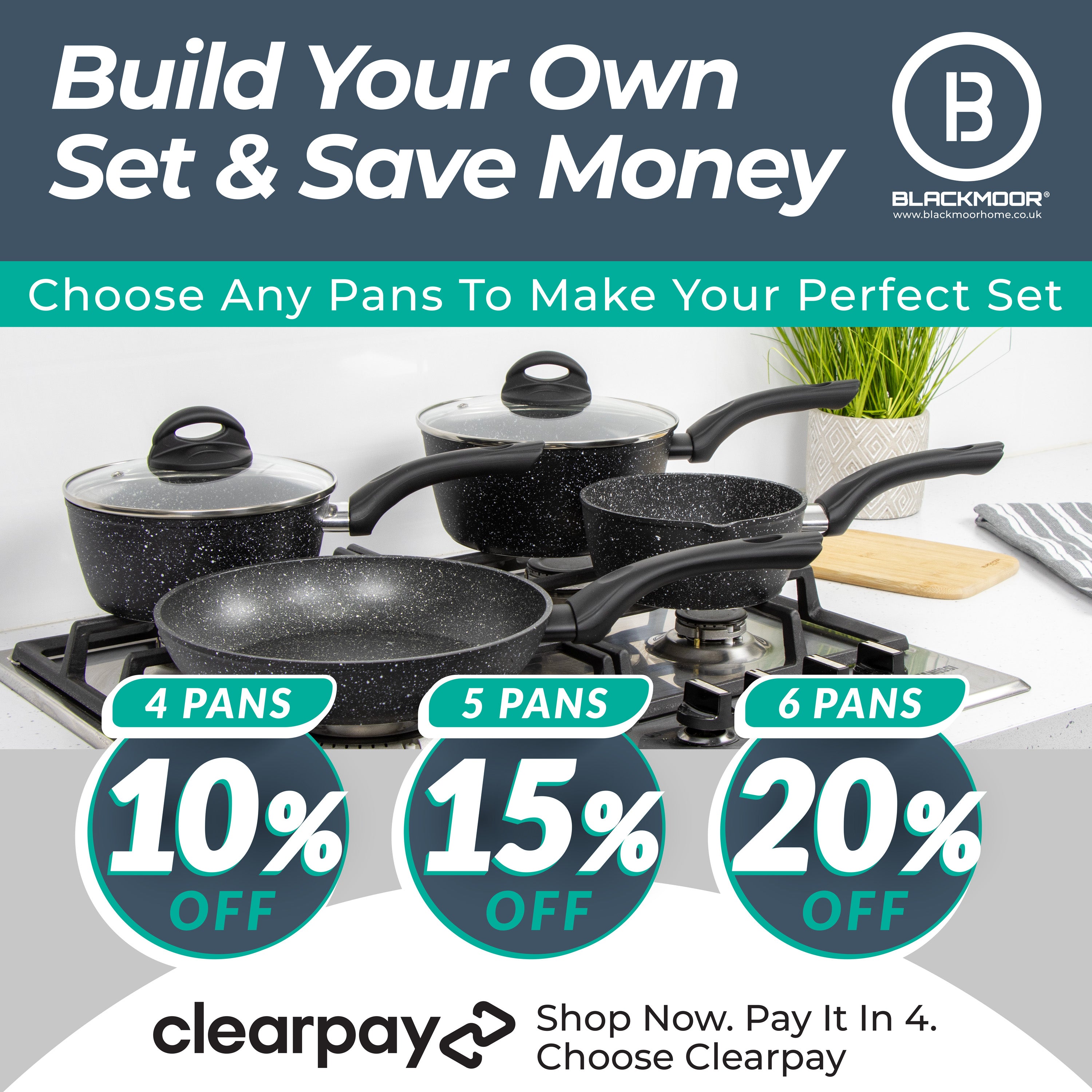 Classic 32cm Black Non Stick Frying Pan