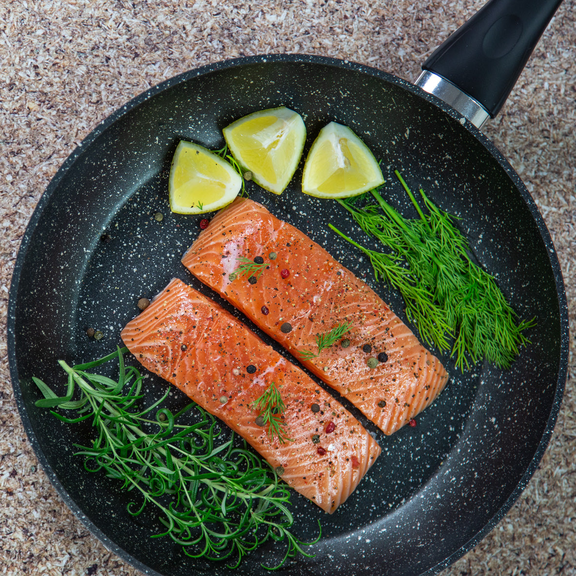 Classic 24cm Black Non Stick Frying Pan