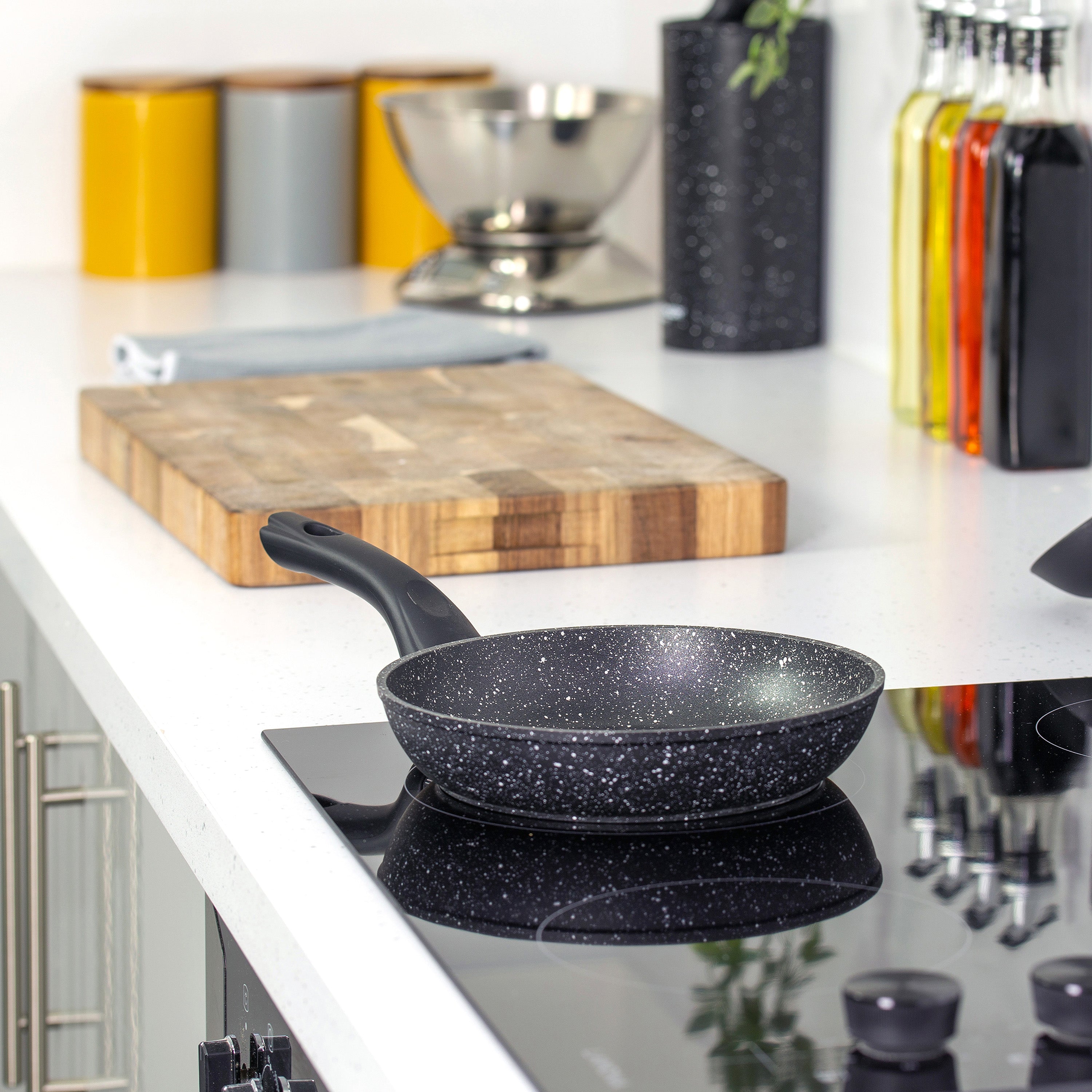 Classic 20cm Black Non Stick Frying Pan