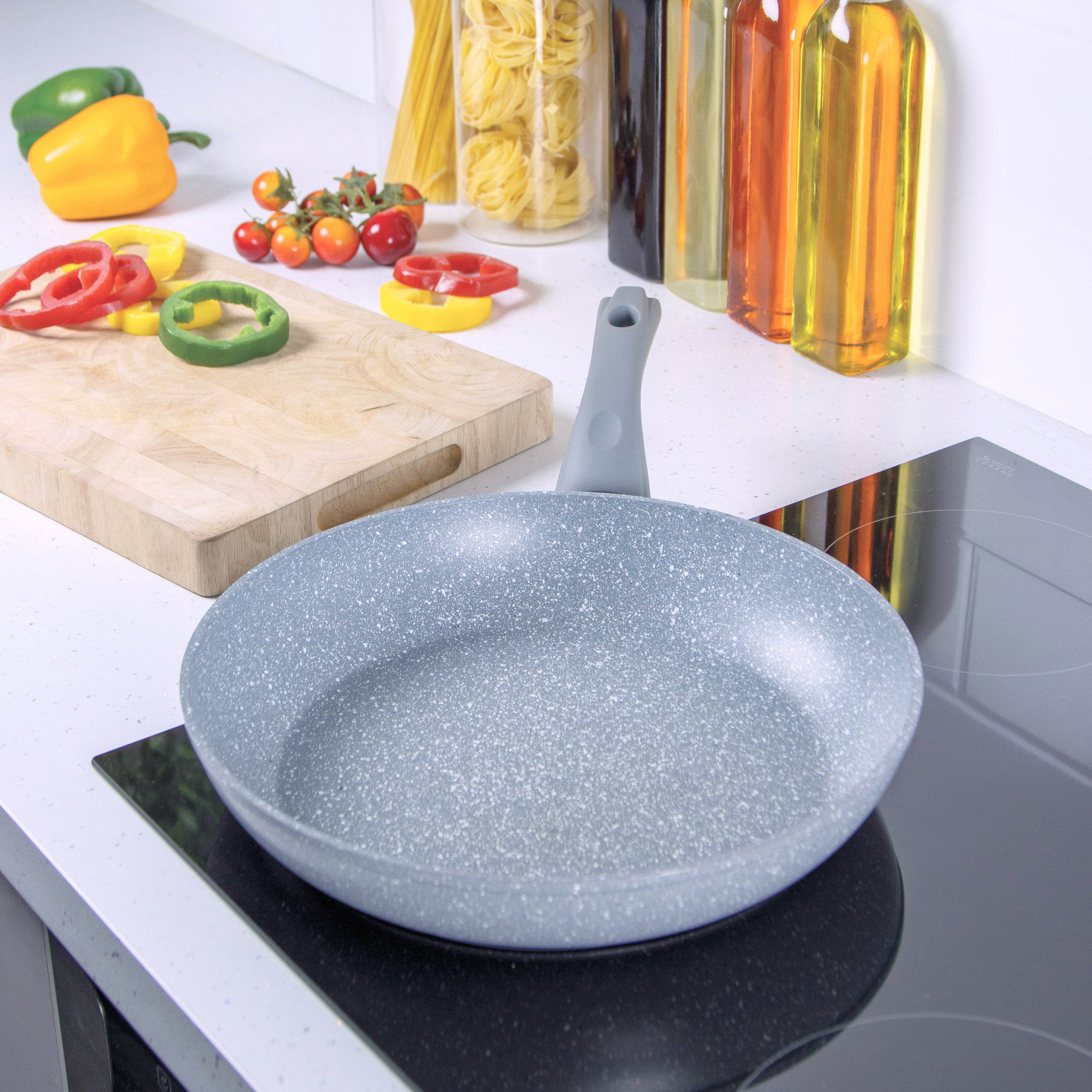 Classic 28cm Grey Non Stick Frying Pan