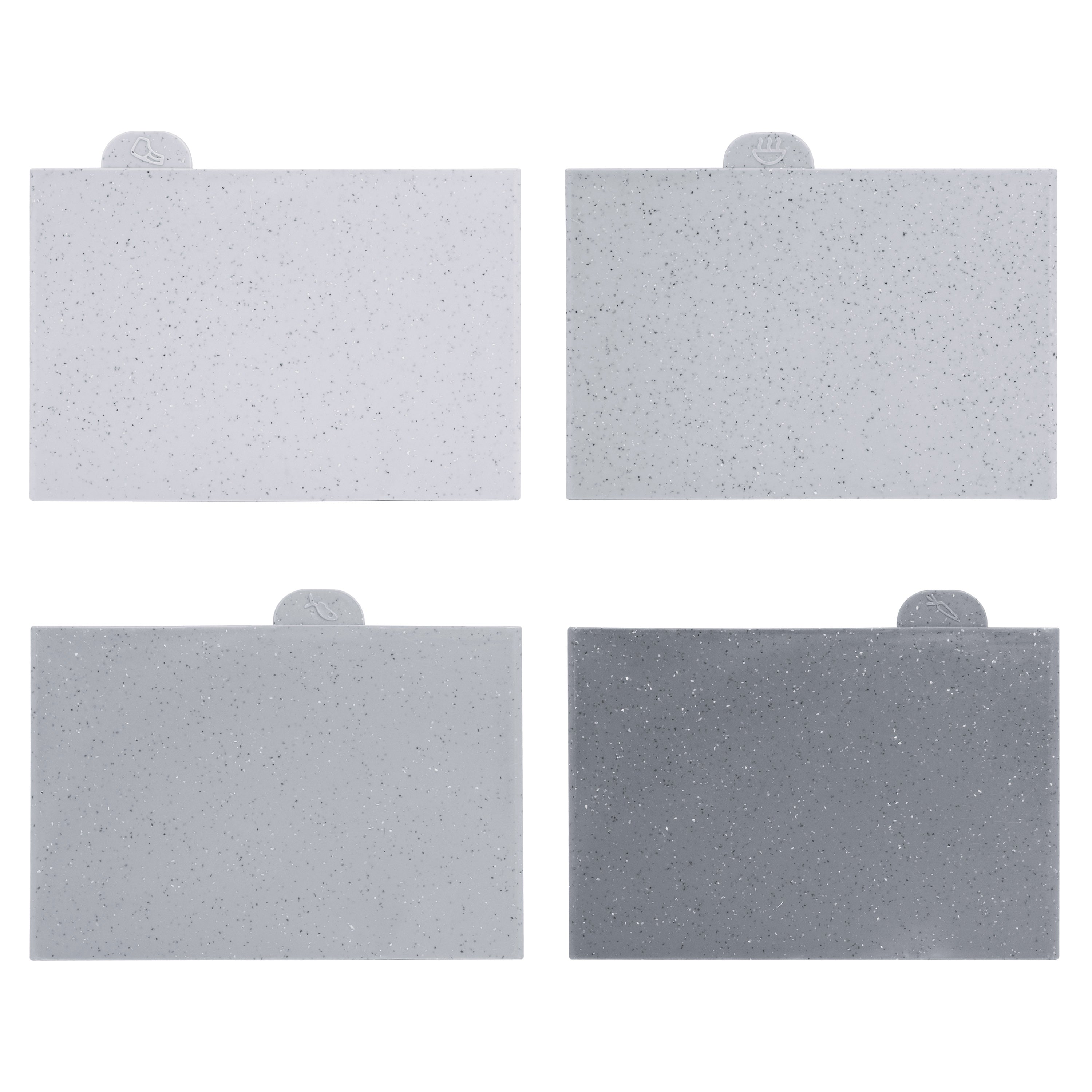 Set Of 4 Index Style Chopping Boards